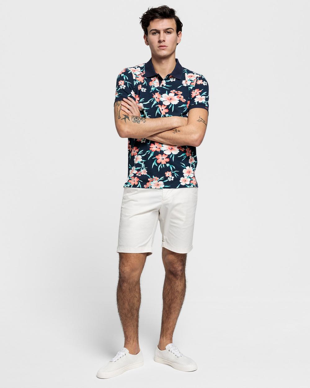 GANT Erkek Krem Rengi Regular Fit Şort