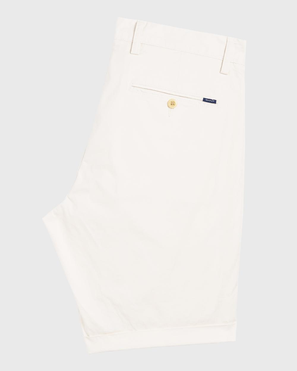 GANT Erkek Krem Rengi Regular Fit Şort