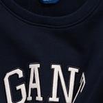 GANT Kadın Lacivert Logo Sweat Elbise