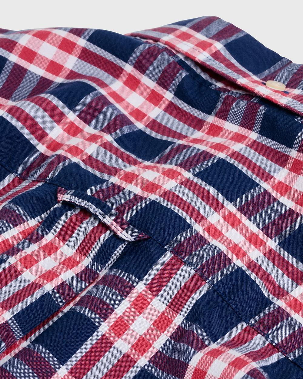 GANT Erkek Kırmızı Regular Fit Oxford Gömlek