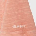 GANT Kadın Şeftali Rengi V Yaka T-Shirt