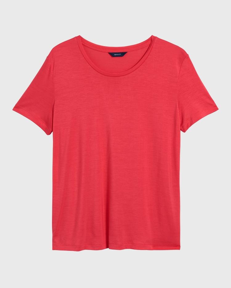 GANT Kadın Kırmızı Lightweight T-Shirt