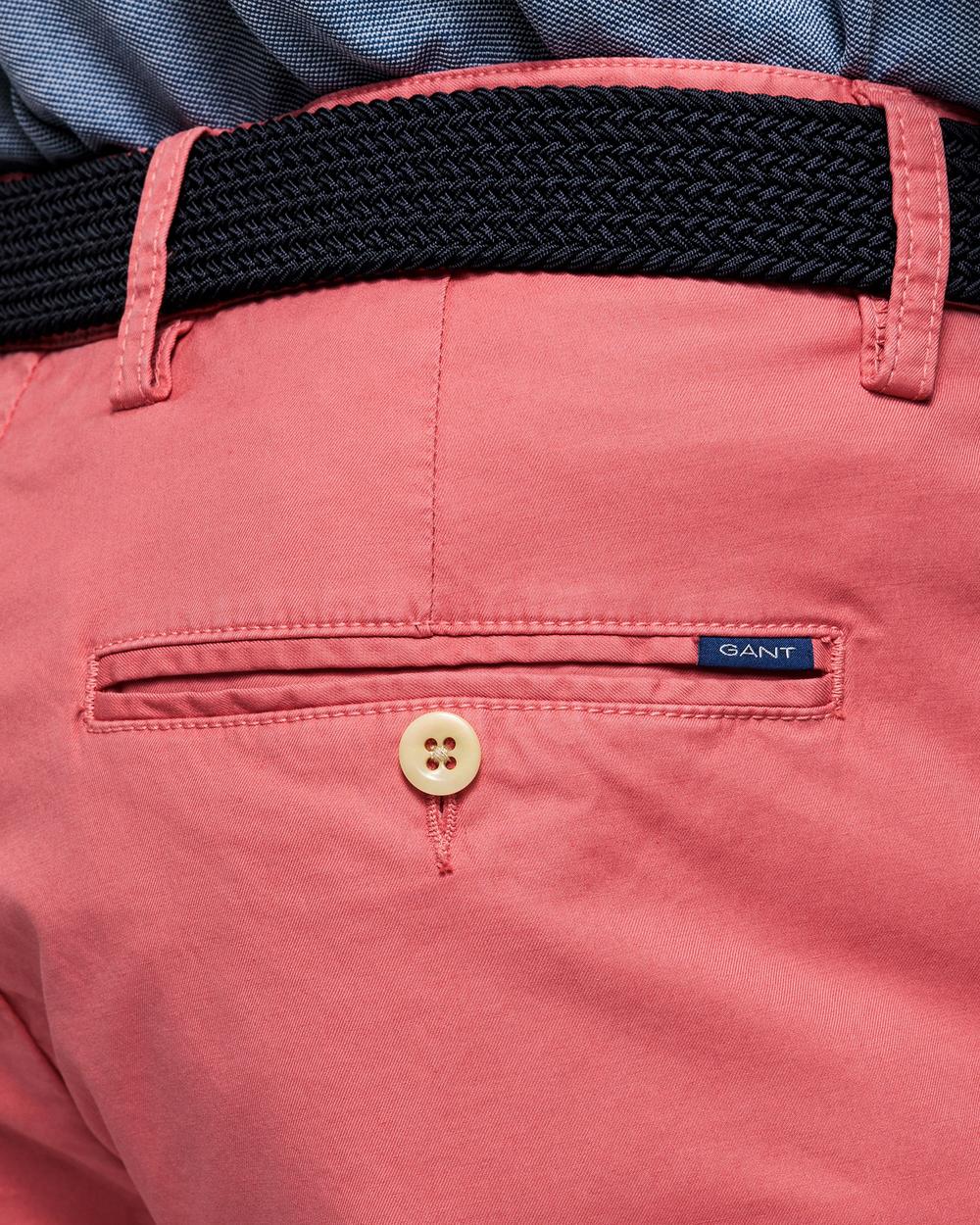 GANT Erkek Kırmızı Regular Fit Şort