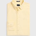 GANT Erkek Sarı Slim Fit Tech Prep Oxford Gömlek