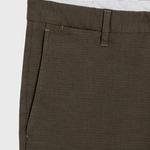 GANT Erkek Kahverengi Slim Fit Signature Weave Baskılı Pantolon