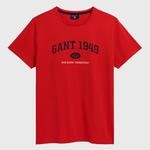 GANT Erkek Kırmızı Regular Fit 1949 T-Shirt