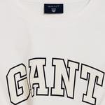 GANT Erkek Krem Rengi Grafik Baskılı T-Shirt