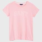 GANT Kadın Pembe Logo Baskılı T-Shirt