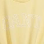 GANT Kadın Sarı Logo Baskılı T-Shirt