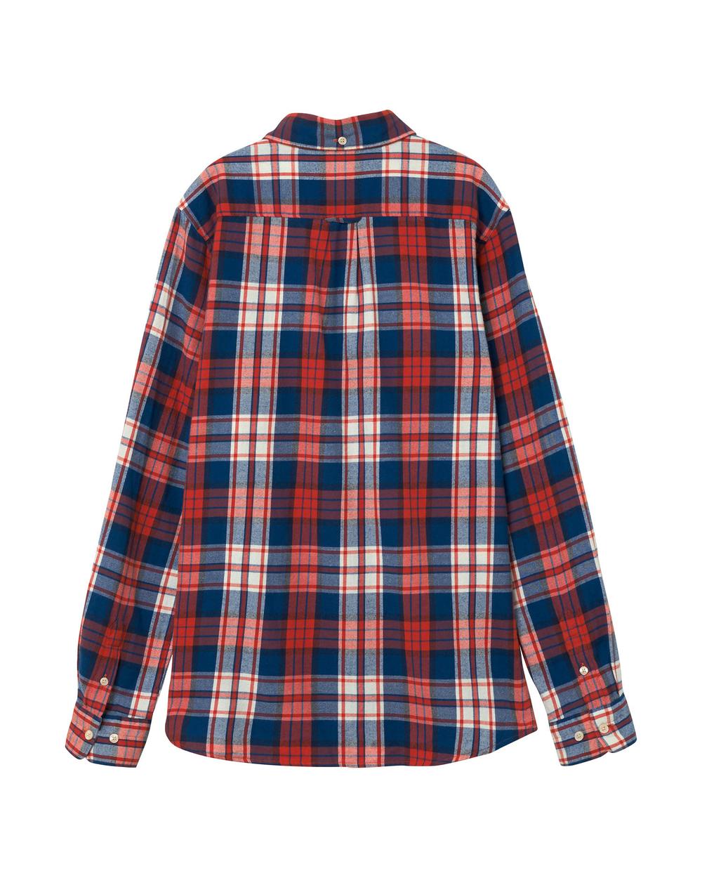 GANT Erkek Çocuk Kırmızı Teen Boys Flannel Check  Gömlek