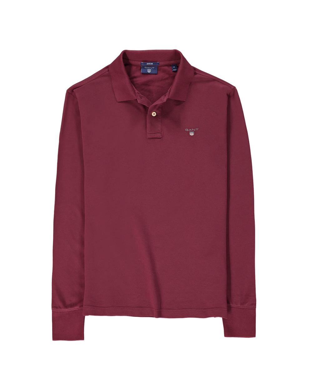 Gant Original Piqué Regular Erkek Bordo Polo