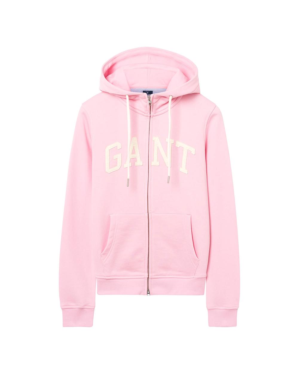 Kadın Pembe Logolu Sweatshirt