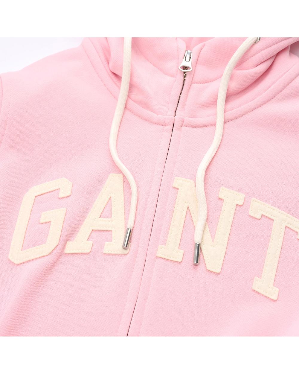 Kadın Pembe Logolu Sweatshirt