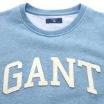 GANT Kadın Mavi Arch Logolu Sweatshirt