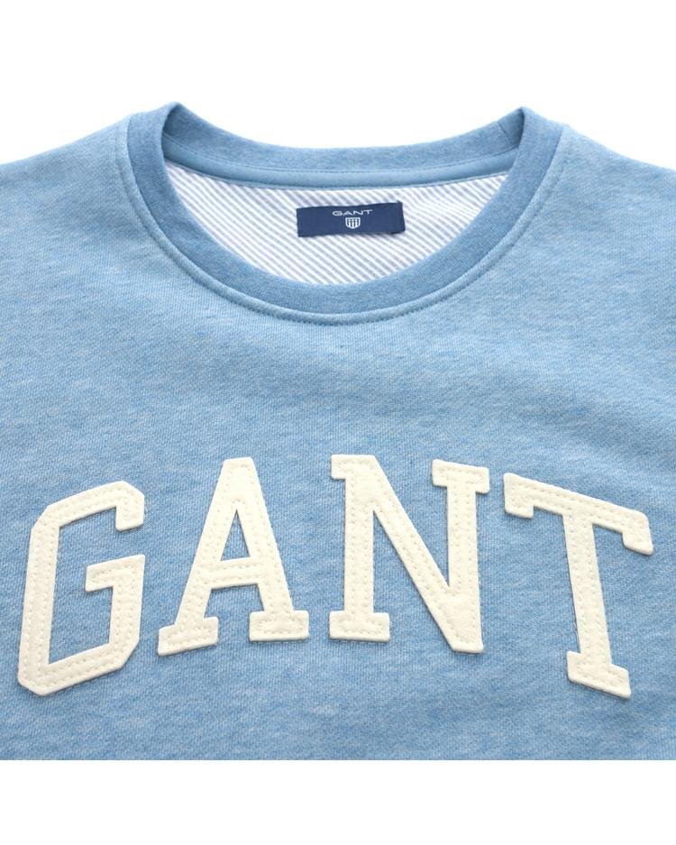 GANT Kadın Mavi Arch Logolu Sweatshirt