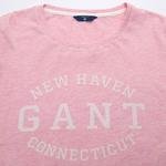 GANT Kadın Pembe Logolu T-Shirt