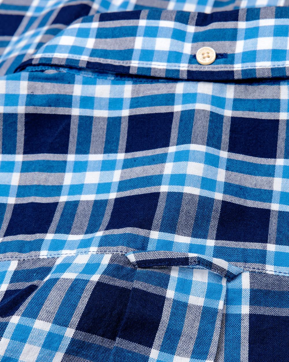 GANT Erkek Mavi Regular Fit Oxford Gömlek