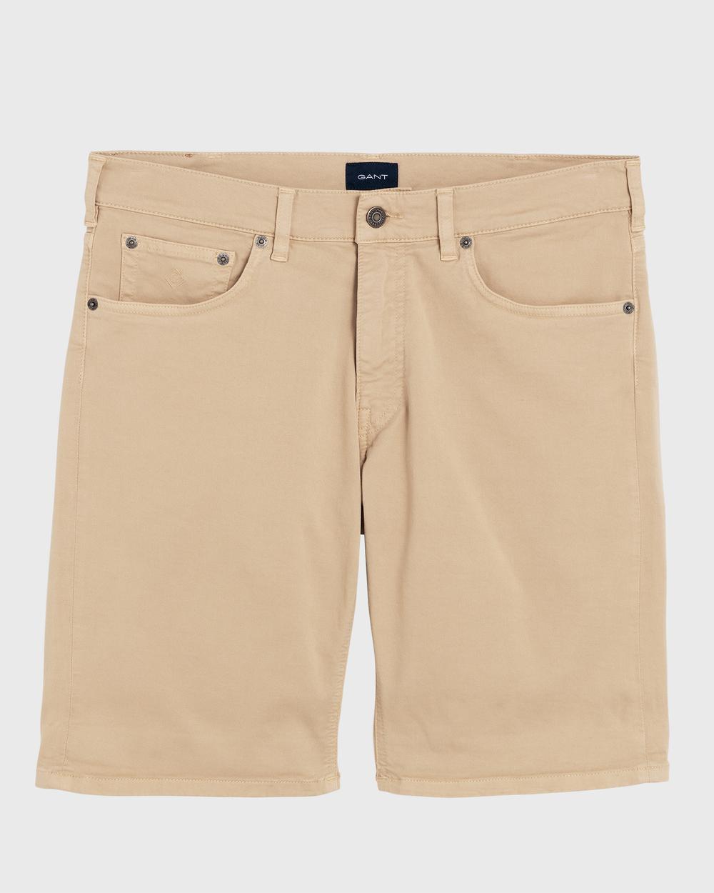 GANT Erkek Bej Regular Fit Şort