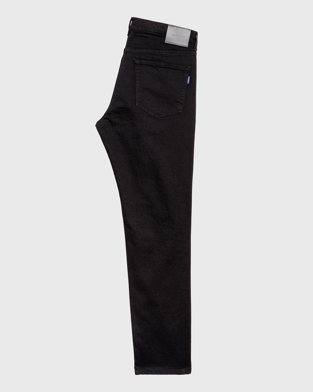 GANT Erkek Siyah Slim Jean