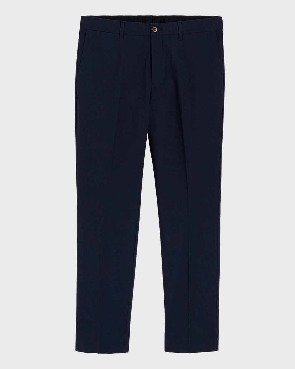 GANT Erkek Lacivert Slim Fit Pantolon