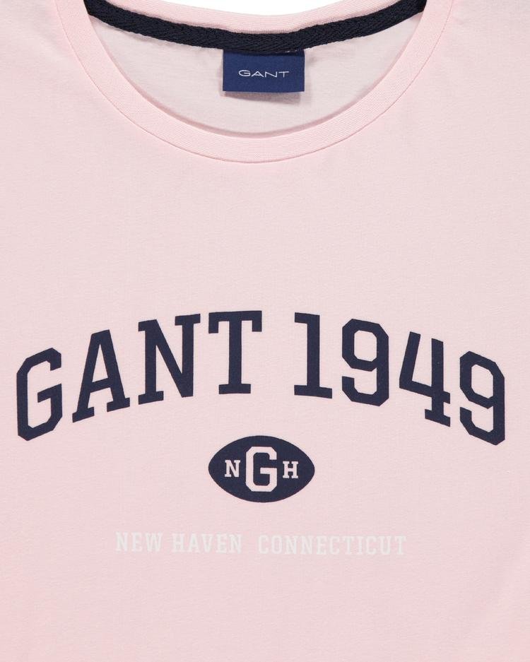 GANT Erkek Pembe 1949 T-Shirt