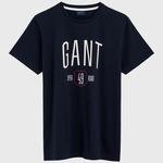 GANT Erkek Lacivert T-shirt