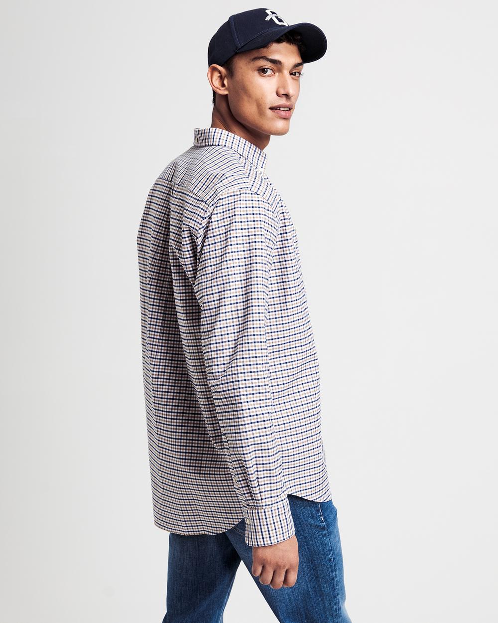 GANT Erkek Bej Regular Fit Gömlek