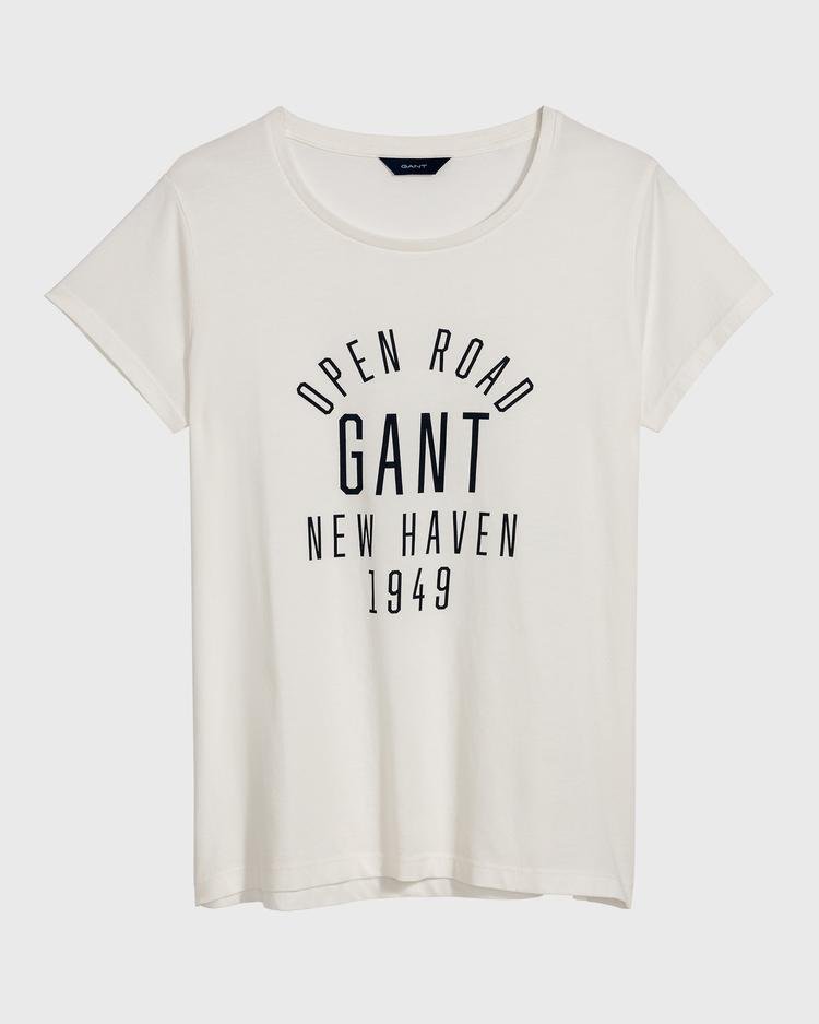 GANT Kadın Krem T-Shirt