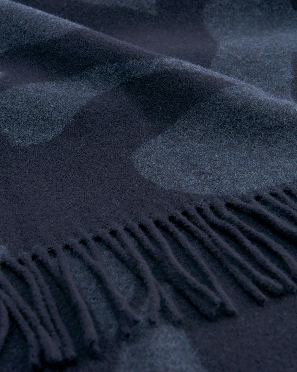 Unisex Lacivert Dove Scarf Atkı