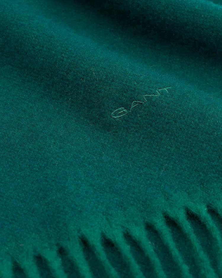 Unisex Yeşil Oxford Weave Scarf Atkı