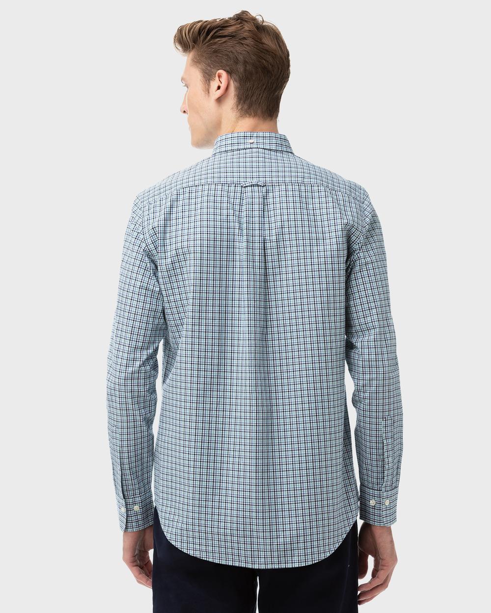 GANT Erkek Mavi Regular Fit Gömlek