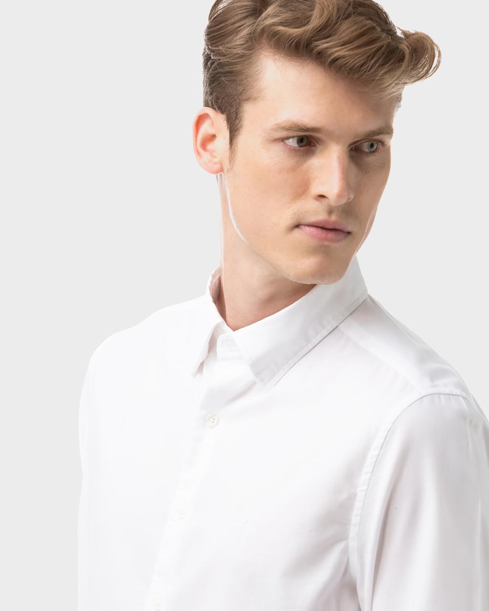 GANT Erkek Beyaz Slim Fit Tech Prep Oxford Gömlek