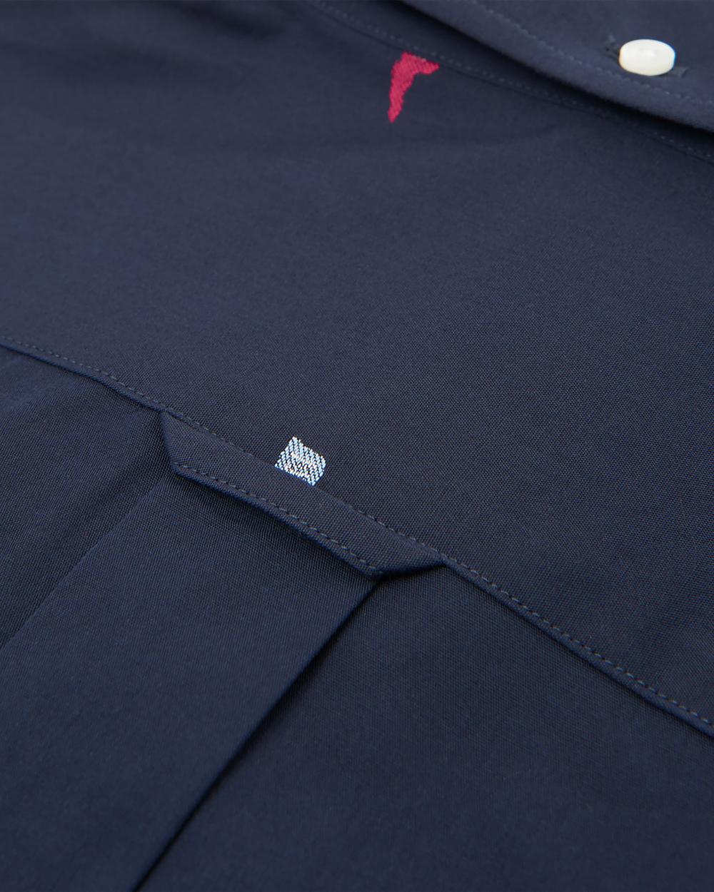 GANT Erkek Lacivert Slim Fit Gömlek