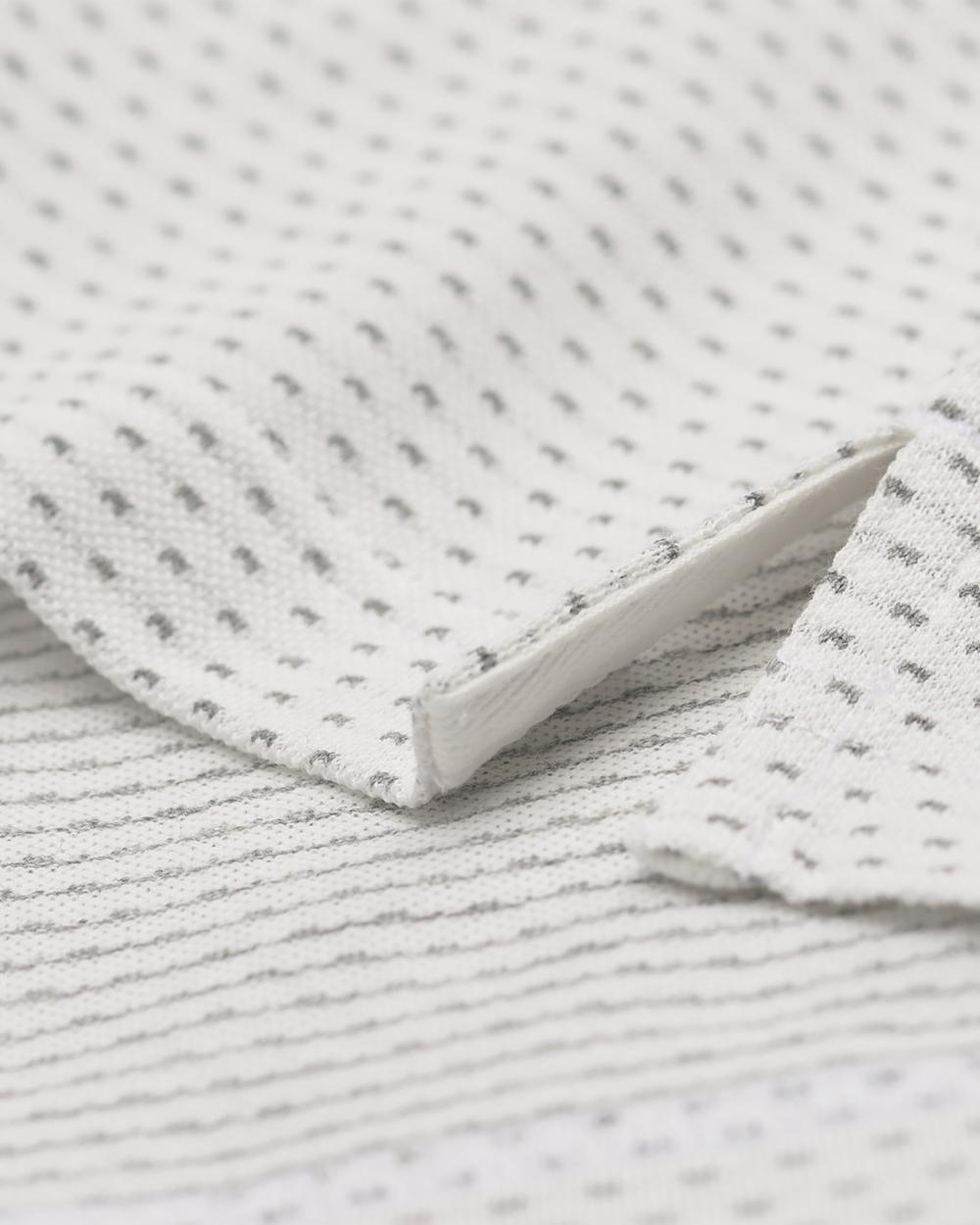 GANT Erkek Beyaz Puantiyeli Jacquard Rugger Polo