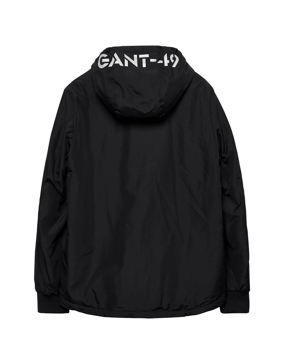 The Reflective Hood Erkek Siyah Mont