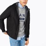 The Reflective Hood Erkek Siyah Mont