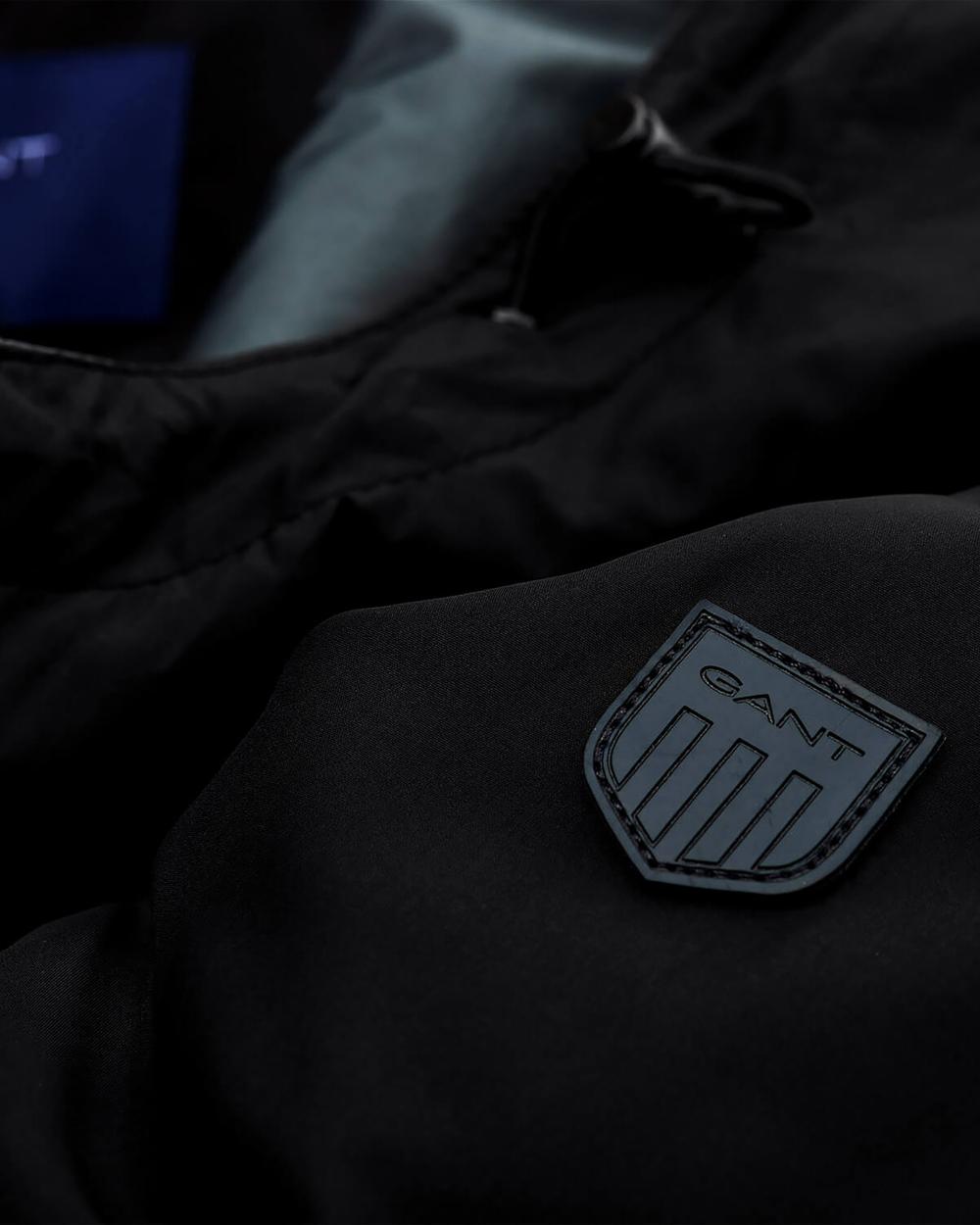 The Reflective Hood Erkek Siyah Mont