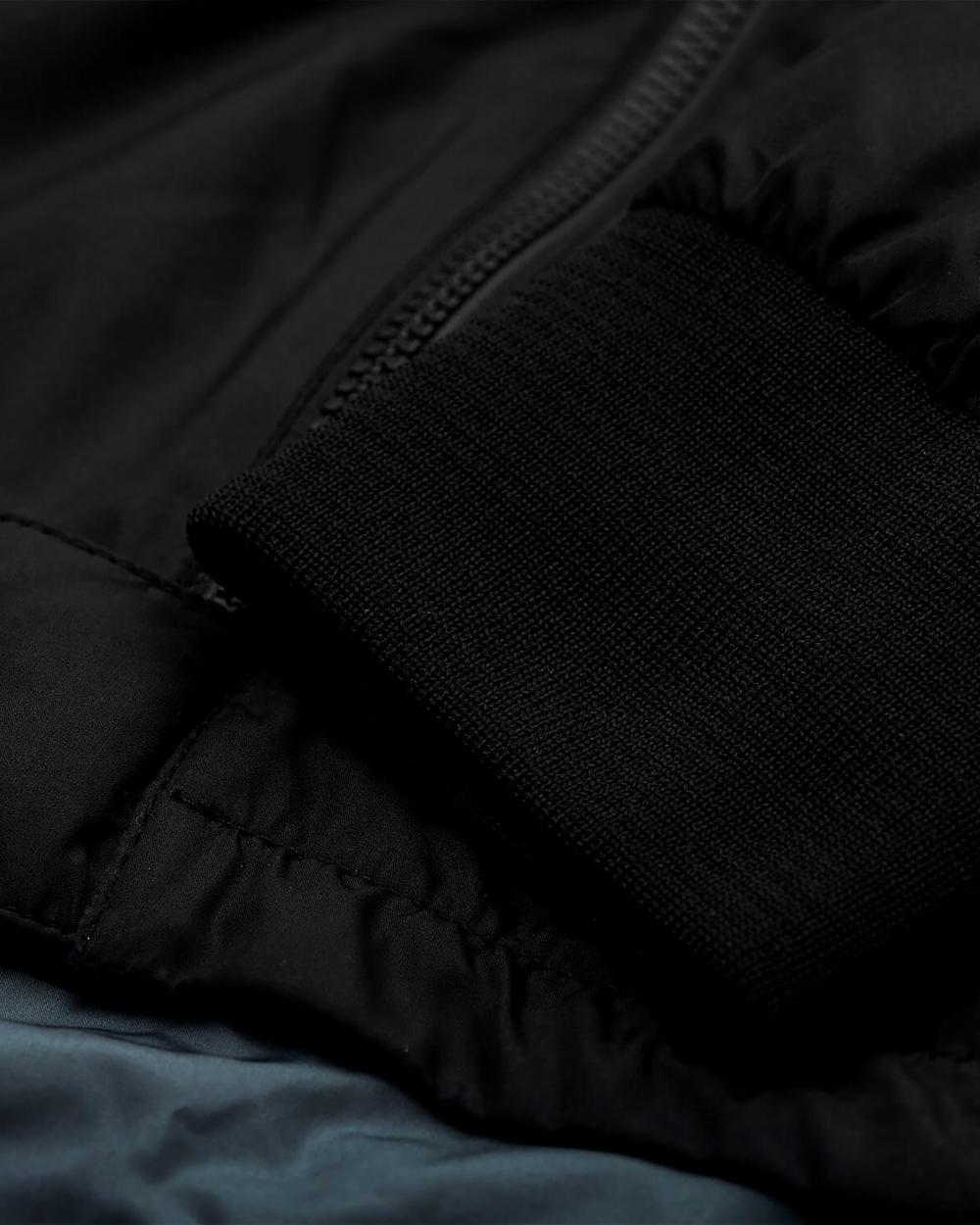 The Reflective Hood Erkek Siyah Mont
