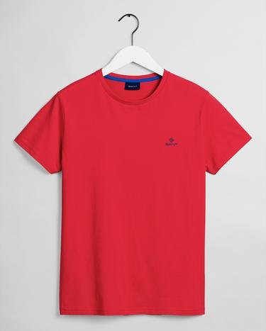 GANT Erkek Kırmızı Regular Fit T-shirt