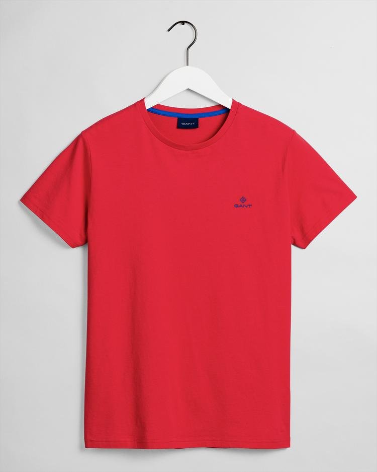 GANT Erkek Kırmızı Regular Fit T-shirt