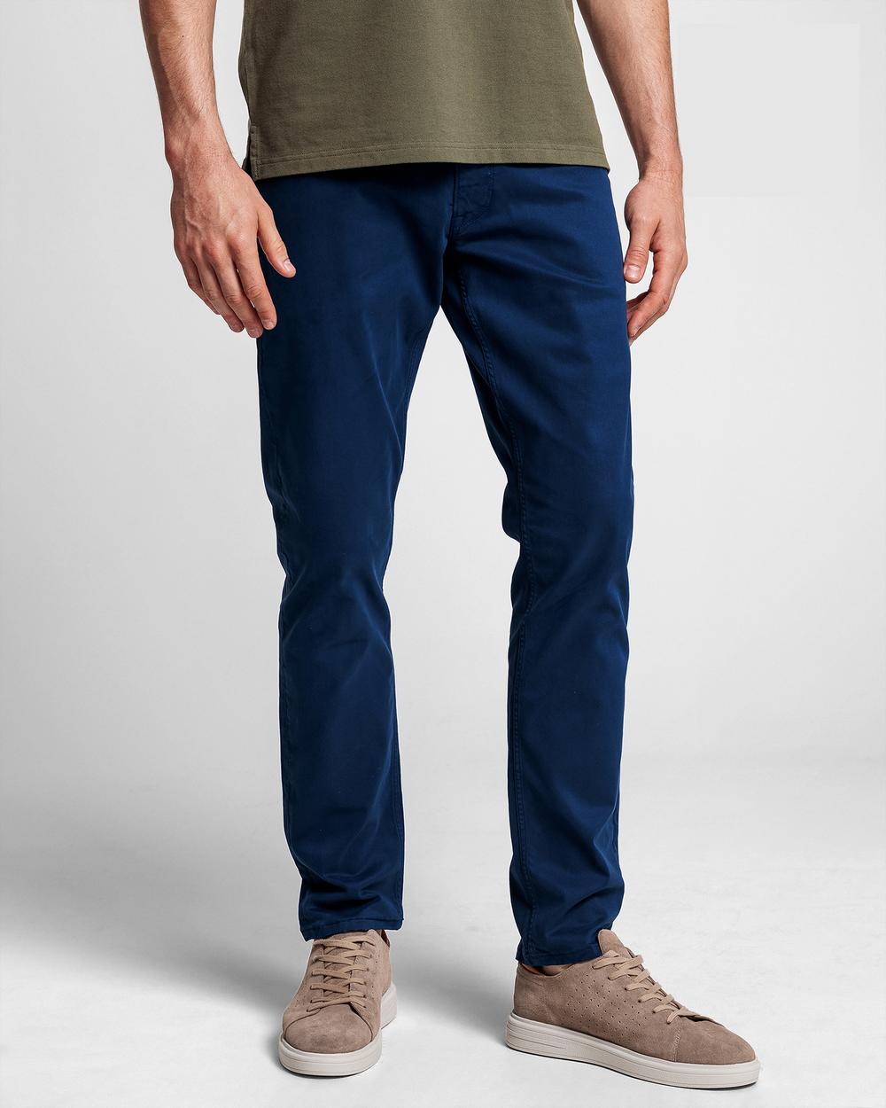 GANT Erkek Mavi Pantolon