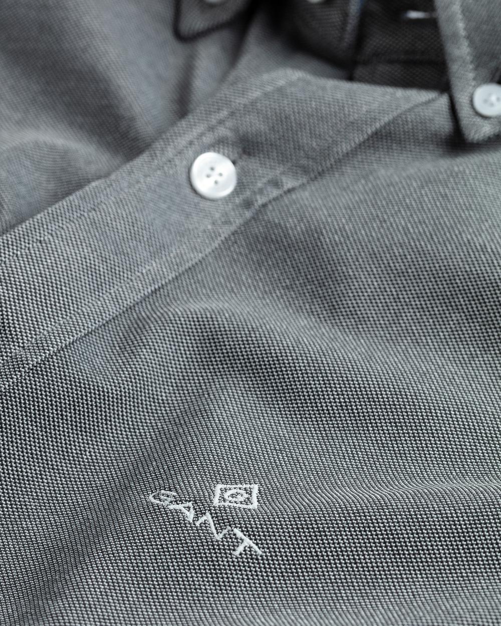 GANT Erkek Gri Regular Fit Tech Prep Gömlek