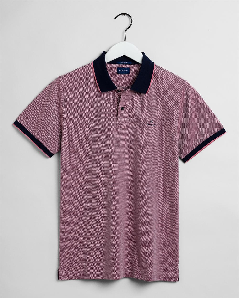 GANT Erkek Pembe Regular Fit Polo