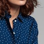 GANT Kadın Lacivert Gömlek