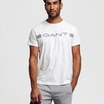 GANT Erkek Beyaz Regular Fit Tshirt