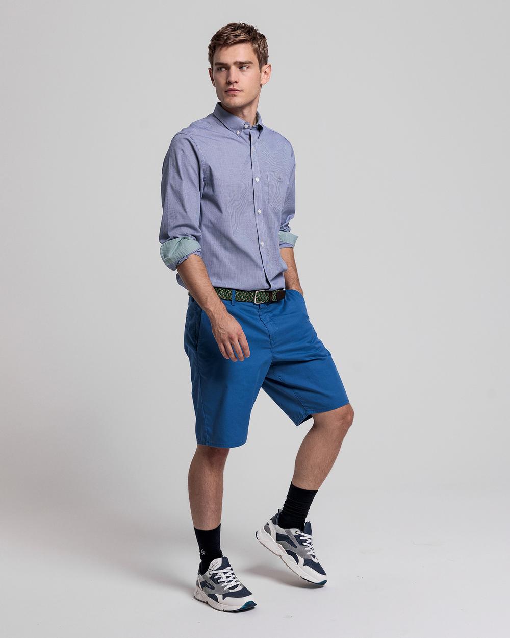 GANT Erkek Mavi Regular Fit Gömlek