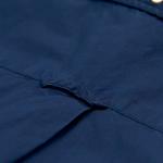 GANT Erkek Lacivert Regular Broadcloth Kısa Kollu Gömlek