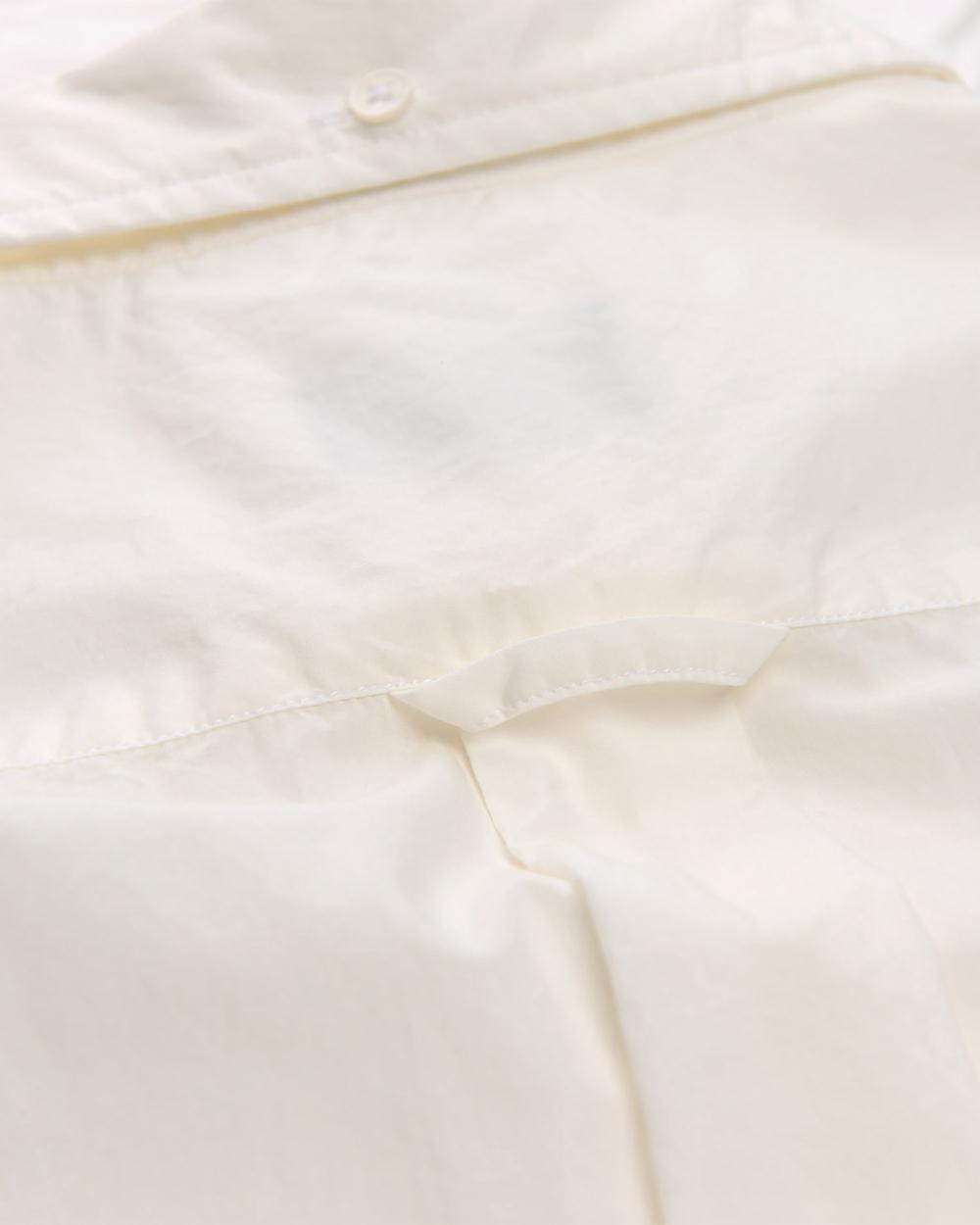 GANT Erkek Beyaz Regular Broadcloth Kısa Kollu Gömlek