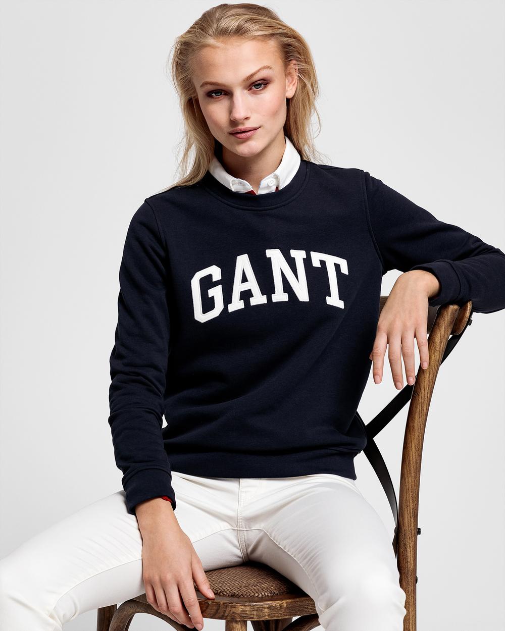 GANT Kadın Lacivert Sweatshirt