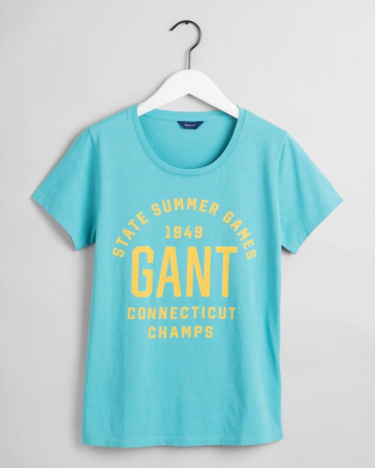 GANT Kadın Mavi T-Shirt